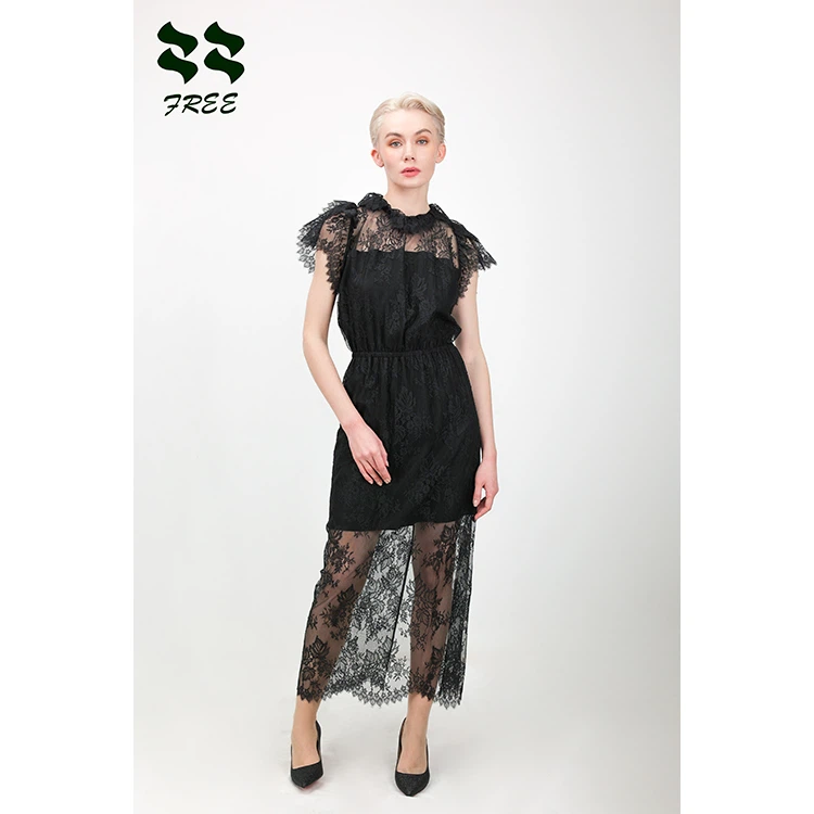 Kadınlar için dantel elbise